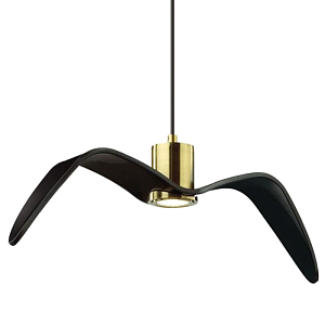 Подвесной светильник Seagull Gold черный