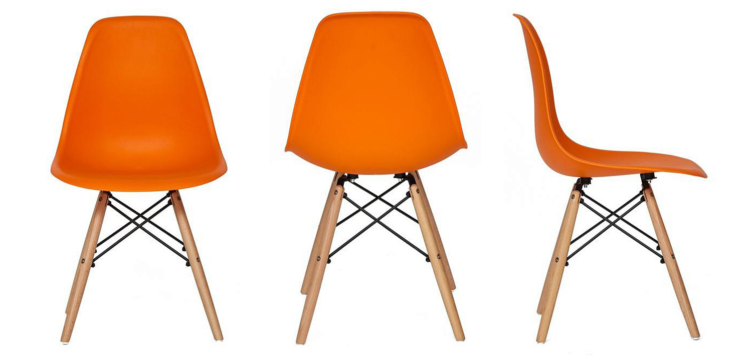 Стул DSW orange Стул DSW orange - Loft-Concept в Барнауле