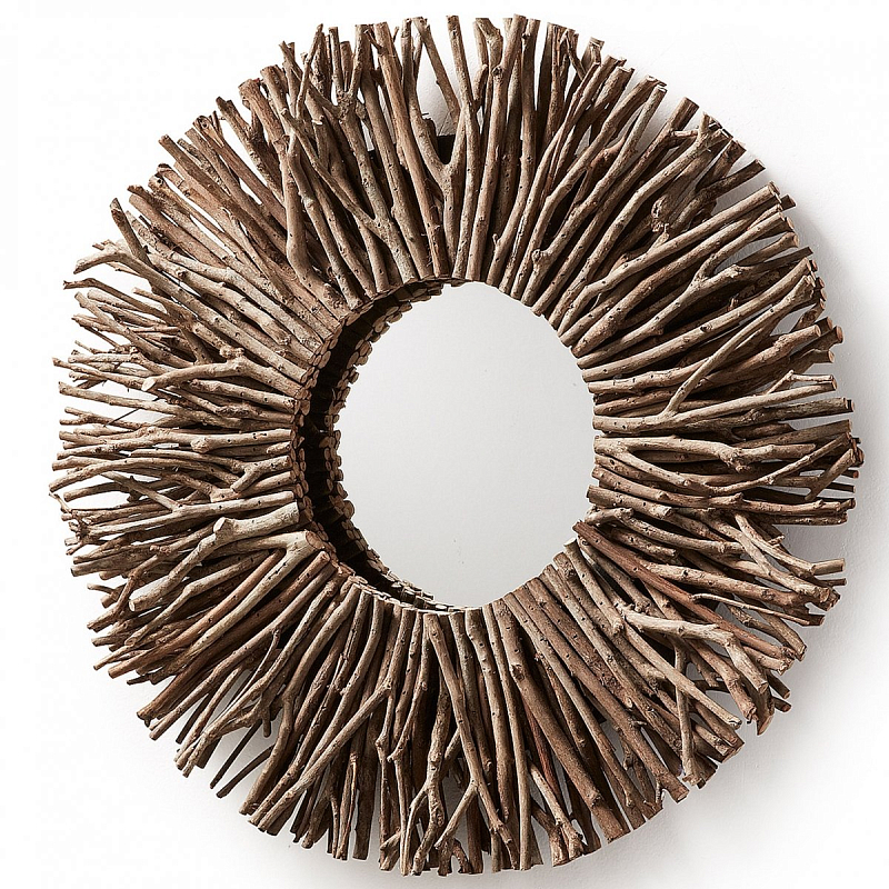 Зеркало Eco Frame Mirror Коричневый Зеркало Eco Frame Mirror Коричневый в Барнауле | Loft Concept