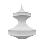 Подвесной вязаный белый светильник «Моника» варинант исполнения - 1 | Loft Concept в Барнауле