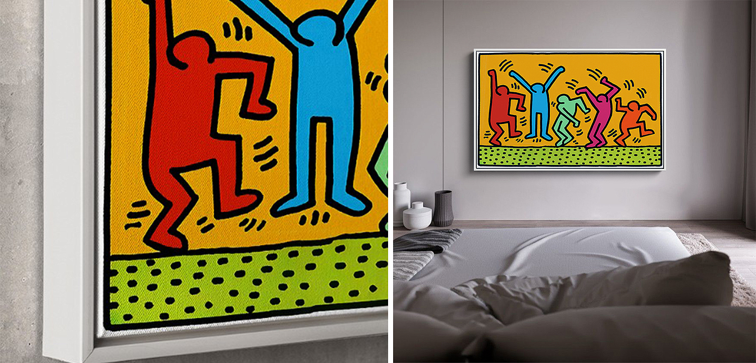 Постер Keith Haring 5 Постер Keith Haring 5 - Loft-Concept в Барнауле