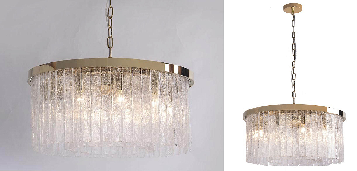 Люстра Crystal Harvey Gold Chandelier 60 Люстра Crystal Harvey Gold Chandelier 60 - Loft-Concept в Барнауле