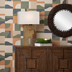 Настольная лампа с прямоугольным белым абажуром Skillful Face варинант исполнения - 6 | Loft Concept в Барнауле