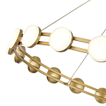 Люстра кольцевая с круглыми светодиодными источниками света Maxine Light варинант исполнения - 10 | Loft Concept в Барнауле