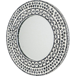 Настенное зеркало Black and white mosaic варинант исполнения - 3 | Loft Concept в Барнауле