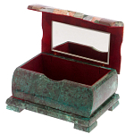 Шкатулка с мозаикой из натуральных камней Stone Casket варинант исполнения - 2 | Loft Concept в Барнауле