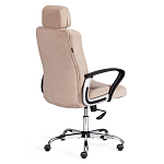 Кресло компьютерное City Chair хром флок варинант исполнения - 3 | Loft Concept в Барнауле