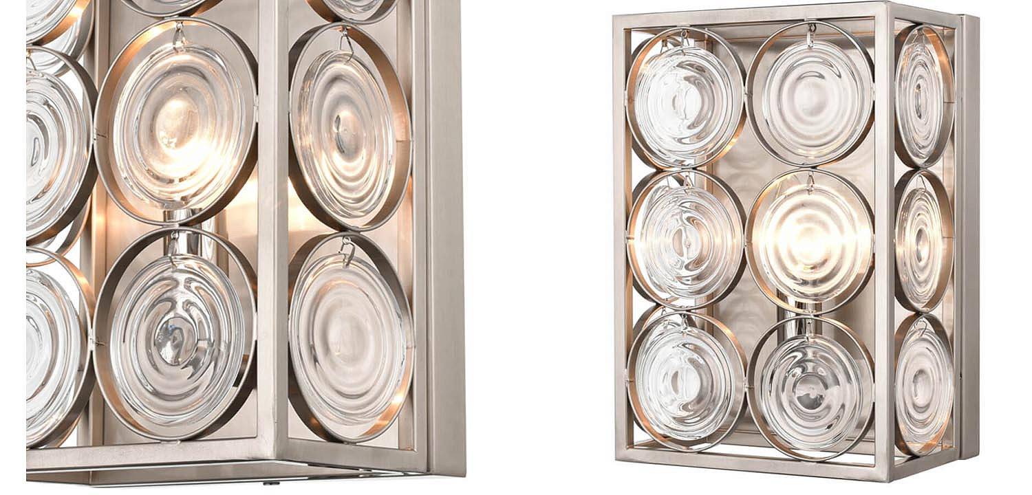 Бра Edalina Sconce nickel satin Бра Edalina Sconce nickel satin - Loft-Concept в Барнауле