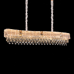 Люстра волнистой формы с каскадом из прозрачного хрусталя Constant Sparks варинант исполнения - 4 | Loft Concept в Барнауле