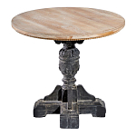 Столик кофейный с резным античным узором Antique Engraving варинант исполнения - 1 | Loft Concept в Барнауле