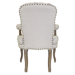 Кресло с изображением сакуры Aubrey Classical Armchair beige flax варинант исполнения - 2 | Loft Concept в Барнауле