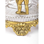 Чаша на бронзовых ножках с тремя ангелами Eden Garden варинант исполнения - 3 | Loft Concept в Барнауле