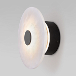 Бра светодиодный с мраморным рассеивателем черный  варинант исполнения - 2 | Loft Concept в Барнауле