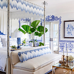 Обои ручная роспись Porto by Alessandra Branca Original colourway on dyed paper варинант исполнения - 1 | Loft Concept в Барнауле