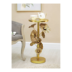 Столик приставной из металла с основанием в виде цветочной композиции Flower Arrangement Table варинант исполнения - 5 | Loft Concept в Барнауле