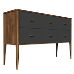 Консоль 6 ящиков из массива бука Tasteful Furniture варинант исполнения - 2 | Loft Concept в Барнауле