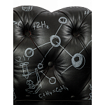 Кресло "Умный Умник" Rick and Morty graffiti chair натуральная кожа  варинант исполнения - 5 | Loft Concept в Барнауле