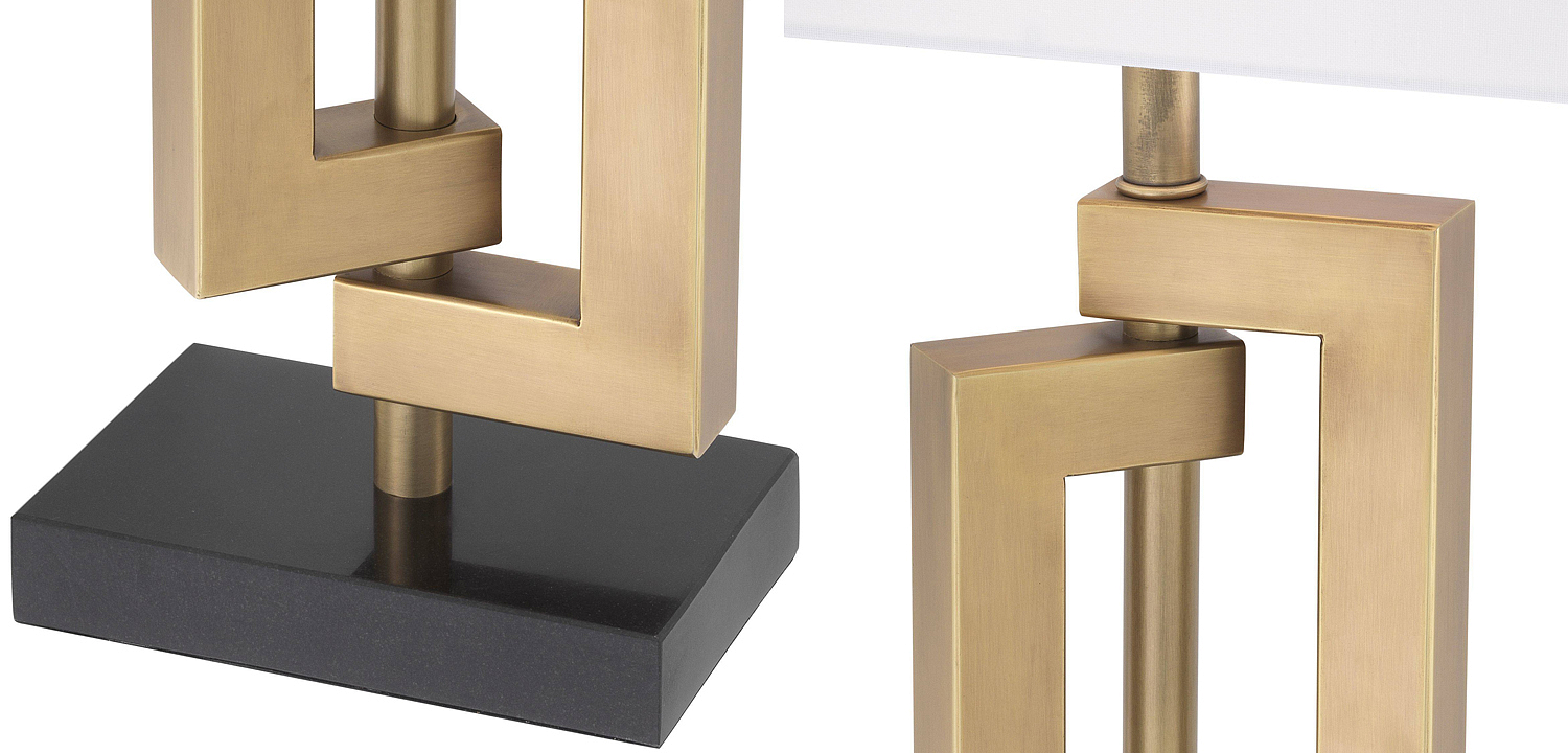 Настольная лампа Eichholtz Table Lamp Leroux brass Настольная лампа Eichholtz Table Lamp Leroux brass - Loft-Concept в Барнауле