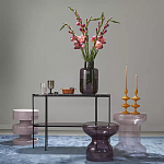 Кофейный столик стеклянный Elegant Lilac Glass Model варинант исполнения - 1 | Loft Concept в Барнауле