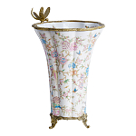 Ваза с бронзовой стрекозой Paradise Dragonfly варинант исполнения - 2 | Loft Concept в Барнауле