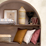 Ваза декоративная из натурального плетеного бамбука Bamboo Decor 42 варинант исполнения - 5 | Loft Concept в Барнауле