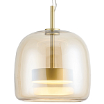 Подвесной светильник Blanton Amber Glass Hanging Lamp 26 варинант исполнения - 1 | Loft Concept в Барнауле