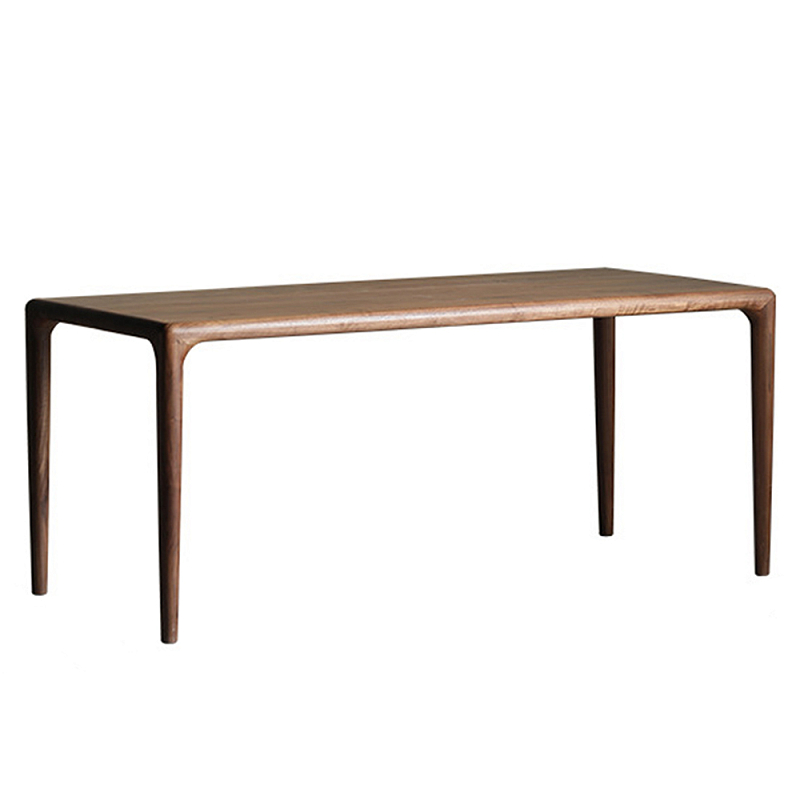 Стол обеденный деревянный с прямоугольной столешницей Walnut Wood Table Орех Стол обеденный деревянный с прямоугольной столешницей Walnut Wood Table Орех в Барнауле | Loft Concept