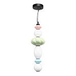 Подвесной светильник фигурный с керамическими элементами 24W LED Fragrant Light варинант исполнения - 3 | Loft Concept в Барнауле