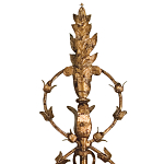 Бра настенное с цветочным мотивом Vintage Luxury варинант исполнения - 1 | Loft Concept в Барнауле