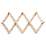 Настенная деревянная раздвижная вешалка Larson Wood Hanger варинант исполнения - 6 | Loft Concept в Барнауле