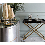 Стол сервировочный с зеркальной столешницей Splendid Serving Table варинант исполнения - 7 | Loft Concept в Барнауле