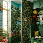 Обои ручная роспись Little London Jubilee Colourway варинант исполнения - 4 | Loft Concept в Барнауле