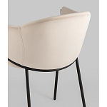 Стул Brace велюр молочный варинант исполнения - 3 | Loft Concept в Барнауле