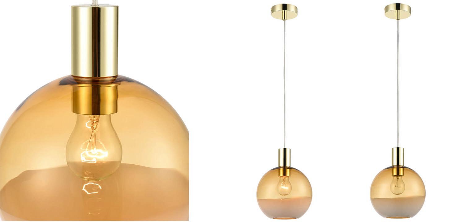 Подвесной светильник Rachel amber Подвесной светильник Rachel amber - Loft-Concept в Барнауле