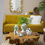 Ваза фарфоровая с ручной росписью Leopard Collection  варинант исполнения - 8 | Loft Concept в Барнауле