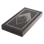 Подарочные нарды из натурального камня с гравировкой Backgammon from Stone варинант исполнения - 7 | Loft Concept в Барнауле