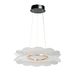 Люстра с прозрачным волнистым плафоном в форме цветка Ethereal Bloom варинант исполнения - 2 | Loft Concept в Барнауле