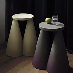 Дизайнерский журнальный стол на 2-х конусообразных ножках Epykopy варинант исполнения - 4 | Loft Concept в Барнауле