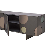 Дизайнерский комод с декором в виде круглых элементов на фасаде Matisse варинант исполнения - 2 | Loft Concept в Барнауле