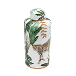 Ваза фарфоровая с ручной росписью Leopard Collection  варинант исполнения - 3 | Loft Concept в Барнауле