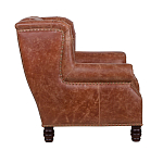 Кожаное кресло James Brown Leather Armchair варинант исполнения - 2 | Loft Concept в Барнауле