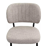 Стул мягкий с серо-бежевой буклированной обивкой Inspiration from Provence варинант исполнения - 5 | Loft Concept в Барнауле