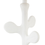 Настольная лампа с белым каркасом и тканевым абажуром Natural Stems варинант исполнения - 2 | Loft Concept в Барнауле