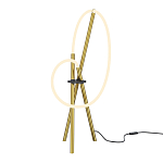 Настольный светильник Crochet Brass 3000К 15Вт варинант исполнения - 1 | Loft Concept в Барнауле