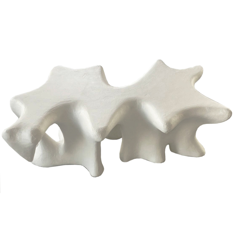 Кофейный стол природной формы Sirius White Coffee Table Молочный Кофейный стол природной формы Sirius White Coffee Table Молочный в Барнауле | Loft Concept