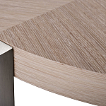 Столик журнальный с низкой круглой столешницей Wood Grain варинант исполнения - 1 | Loft Concept в Барнауле