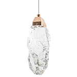 Подвесной светильник Soar Hanging Lamp Gold Transparent Прозрачный варинант исполнения - 1 | Loft Concept в Барнауле