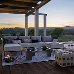 Уличное кресло Alaric Armchair Black варинант исполнения - 6 | Loft Concept в Барнауле