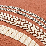 Подушка декоративная с вышивкой и кисточками Ethnic mix варинант исполнения - 2 | Loft Concept в Барнауле