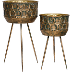 Железное кашпо Boston варинант исполнения - 1 | Loft Concept в Барнауле